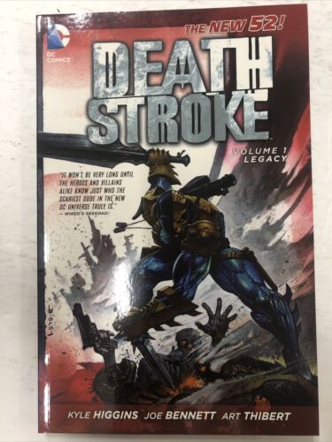 The new 52 Deathstroke Vol. 1 Legacy by Kye Higgins (2012) TPB SC