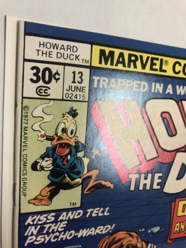 Howard the Duck (1977) 13 (NM) 1st App Full App Kiss