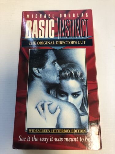 Basic Instinct (1994) Vhs Widescreen Original Directors Cut) | Michael Douglas