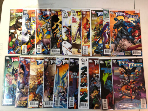 Teen Titans 2003 #1-65 Annual;Sec/Fi;Leg/Sp #1 VF/NM Complete Sequential Run Set