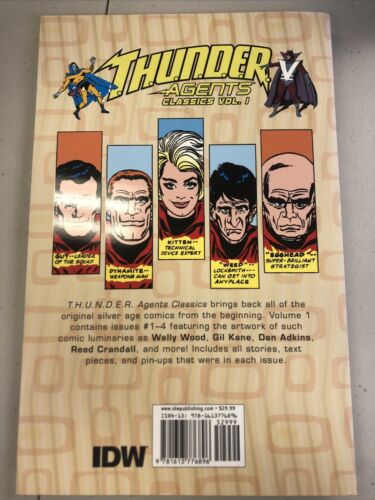 Thunder Agents Classics  Vol. 1 (2013) IDW SC TPB