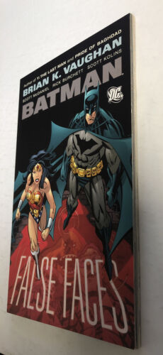 Batman: False Faces | TPB Softcover (2009)(NM) Brian K. Vaughan