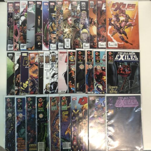 Exiles (2001) Set # 1-100 & All New # 1-11 & Annual 1 & One Shot & Infinity (NM)