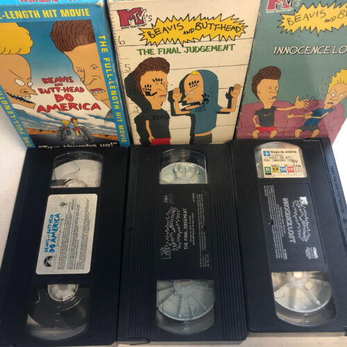 Beavis And Butthead Do America,innocence Lost,The Final Judgment Bundle (VHS)