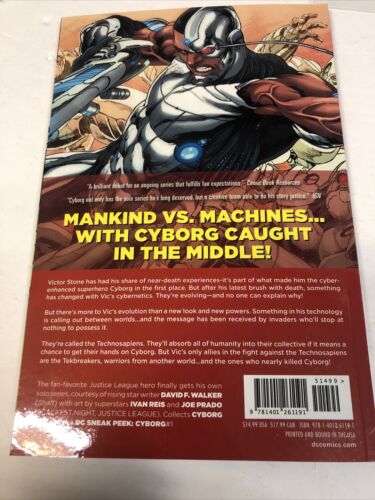 Cyborg Vol.1 Unplugged (2016) DC Comics TPB SC Joe Prado