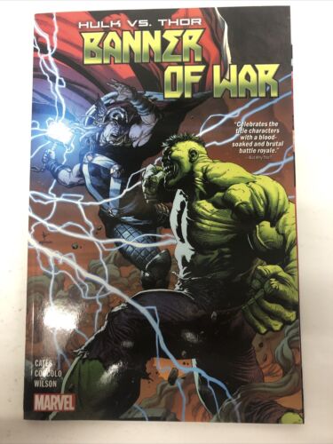 Hulk Vs Thor Banner Of War  (2022) TPB SC Cates•Coccolo•Wilson