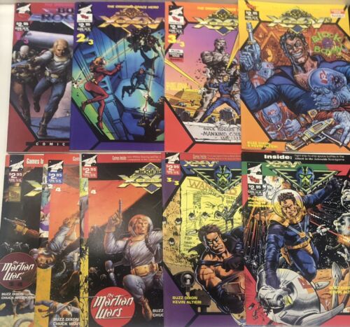 Buck Rogers (1990) Set Issues # 1-9 • Missing Issue # 5 • TSR Inc • Buzz Dixon