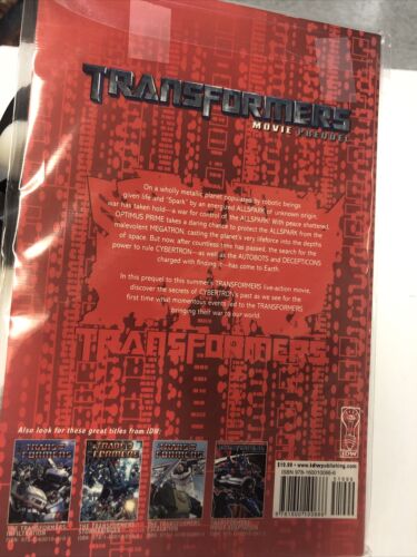 Transformers Movie Prequel (2007) IDW TPB SC Simon Furman