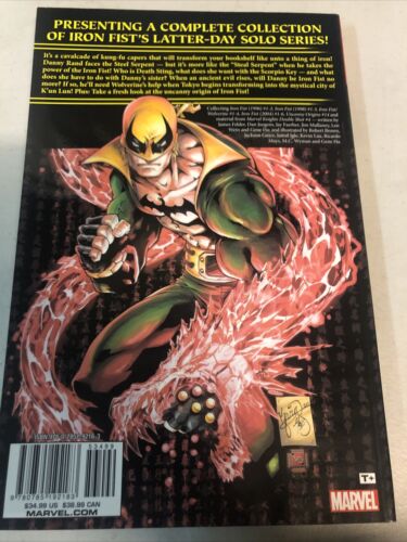 Iron Fist The Return Of K’Un Lun (2015) Marvel TPB SC Len Wein