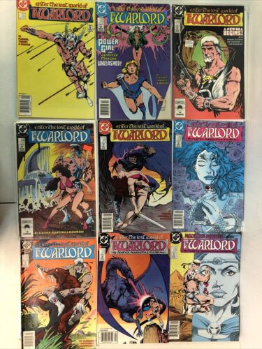 The Warlord (1982) Consequential Set # 58-133 & Annual # 1-6 (F/VF) DC Comics