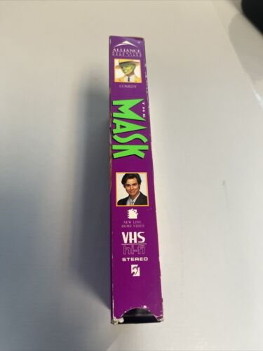 The Mask (VHS 1994) MCA Home Video Jim Carrey Alliance Releasing