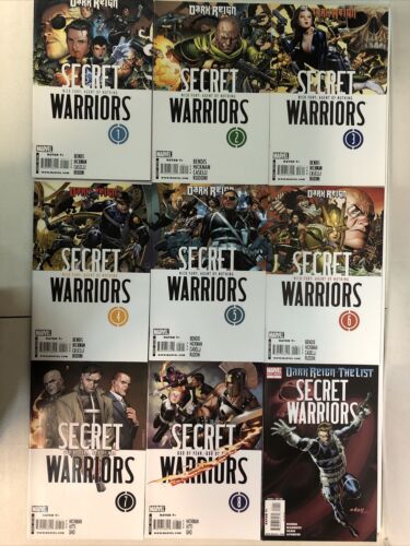 Dark Reign: Secret Warriors (2009) Starter Set # 1-8 & One-Shot #1 (F/VF) Marvel