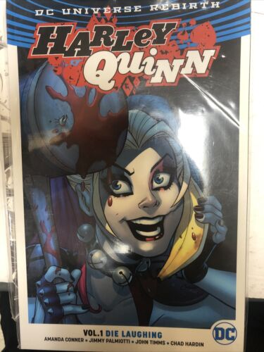 Harley Quinn Vol.1: Die Laughing (2017) Dc Comics TPB SC Amanda Conner