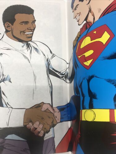 Superman Vs. Muhammad Ali (2024) Facsimile • Foil • Neal Adams • Denny O’neil