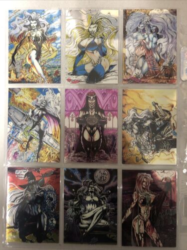 Lady Death Chromium Cards (1994) 1-90Complete Set + Romen Of Chaos 91-99