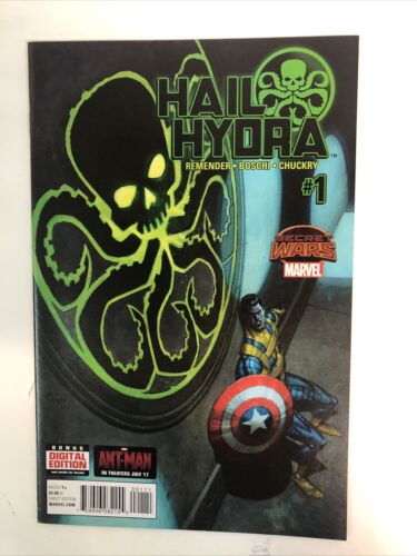 Secret Wars Hail Hydra (2015) # 1-2-3 & Hank Johnson Agent Of Hydra # 1 (VF/NM)