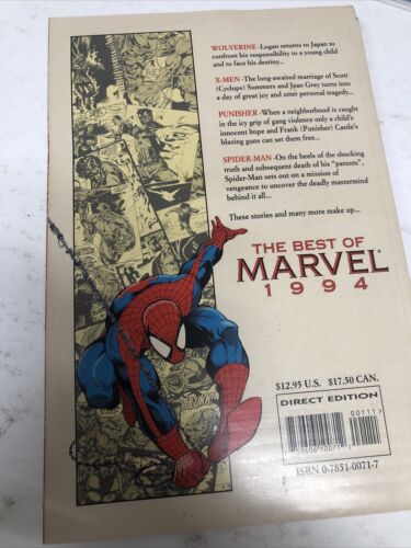 The Best Of Marvel (1994) Marvel TPB SC