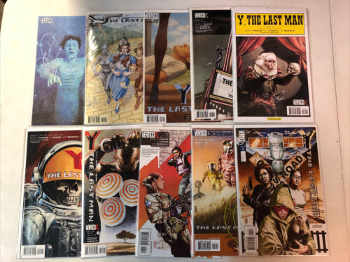 Y, The Last Man #1-10 in a trade paperback #11-37 39-52 54 55 56 Set Lot Vertigo