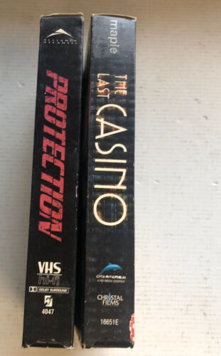 The last casino & Protection Bundle VHS