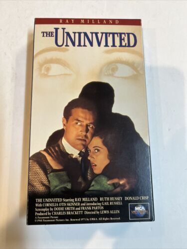 The Uninvited (VHS, 1992) Ray Milland Ruth Hussey Donald Crisp | MCA Universal