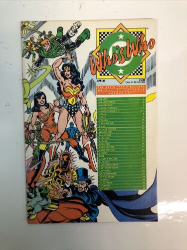 Who’s Who (1985) Consequential Set (V1-2-3) Total Of 35 Issues (F/VF) DC Comics