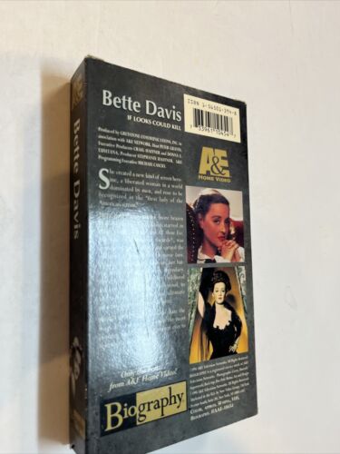 Biography: Bette Davis (VHS, 1995)