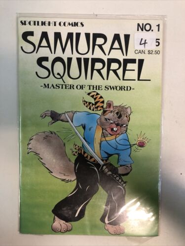 Samurai Squirrel (1986) Complete Set