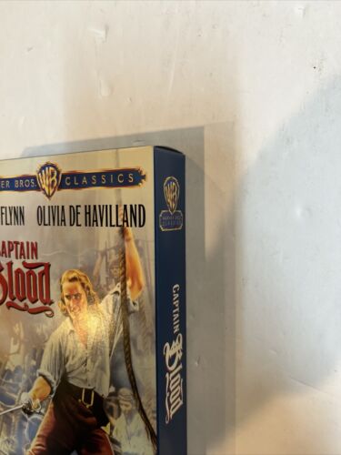 Captain Blood (VHS 2001)  Errol Flynn • Olivia De Havilland | Warner Bros