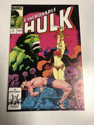 L’Incroyable Hulk (1985) # 171 (VF/NM) Heritage (Reprints Hulk # 311) !