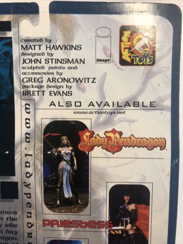 Lady Pendragon Merlin (1999) Action Figure|Matt Hawkins|SilverHawk Image Comics