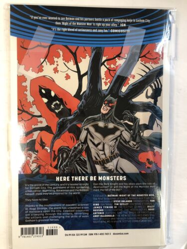 Batman Rebirth: Night Of The Monster Men | TPB Softcover (2017)(NM) Tom King