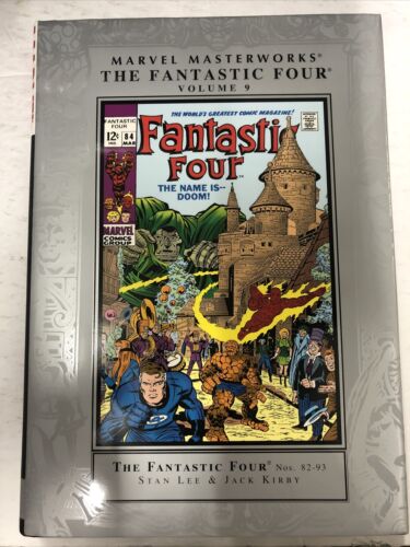 Marvel Masterworks Vol.9 The Fantastic Four By Stan Lee (2005) Marvel TPB HC