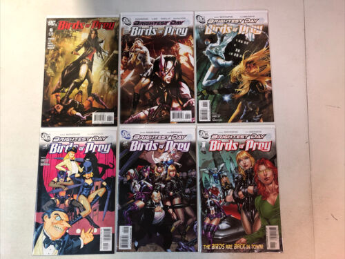 Birds Of Prey (2010) #1-15 (VF/NM) Complete Set Artgerm cover art #7 8 9 10 11