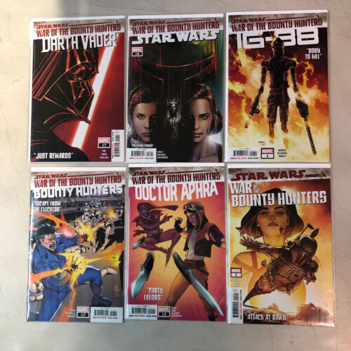 Star Wars War Of The Bounty Hunters (2021) 34-part storyline (NM) Complete Set