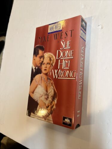 She Done Him Wrong (VHS, 1993)  Gary Grant Owen Moore Noah Berry |Lowell Sherman