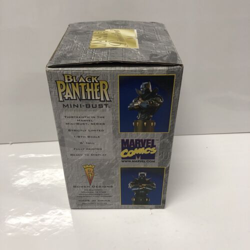 Black Panther (1999) • Mini Bust • Bowen Designs • Marvel Figures •