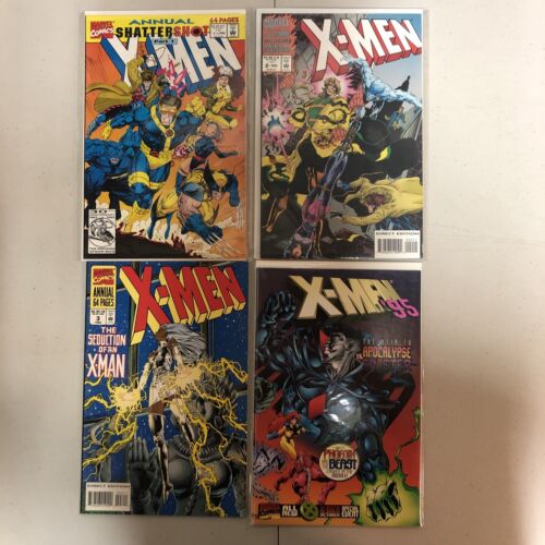 X-Men (1991) #1-50,+ 4 #1 Variant Covers + Annual #1 2 3 ‘95 (VF+/NM) Set