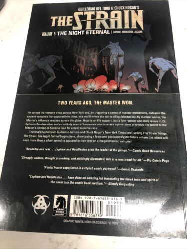 The Strain Vol.5 The Night Eternal (2015) Dark Horse SC TPB David Lapham