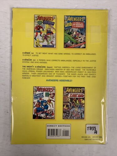 Avengers Masterworks Vol 1 Softcover TPB (NM) Stan Lee