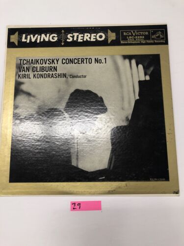 Tchaikovsky Concerto No.1 Conductor Kiril Kondrashin Vinyl LP Album