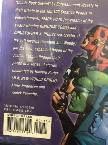 JLA: Strength In Numbers (1998) Dc Comics TPB SC Grant Morrison