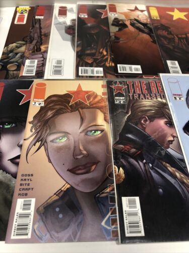 The Red Star (2001) Set Issues # 1/2-9 • Missing Issue # 8 • Image Comics•Pierce