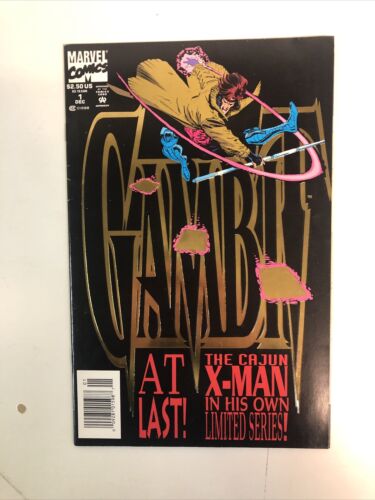 Gambit (1983) Complete Mini Set # 1-4 (F/VF) Marvel Comics•# 1-2-3 Newstand RARE