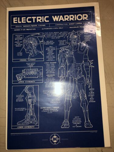 Electric Warrior (1986) # 1-18 Missing # 13 (VF+/NM) DC Comics • Jim Baike