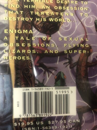 Enigma  (2014) Vertigo Trade Paper Back TPB SC Peter Milligan