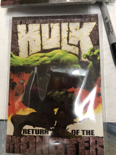 The Incredible Hulk: Return Of The Monster (2002 ) Marvel TPB SC Bruce Jones