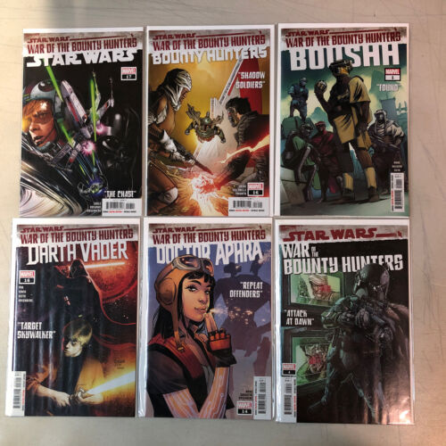 Star Wars War Of The Bounty Hunters (2021) 34-part storyline (NM) Complete Set