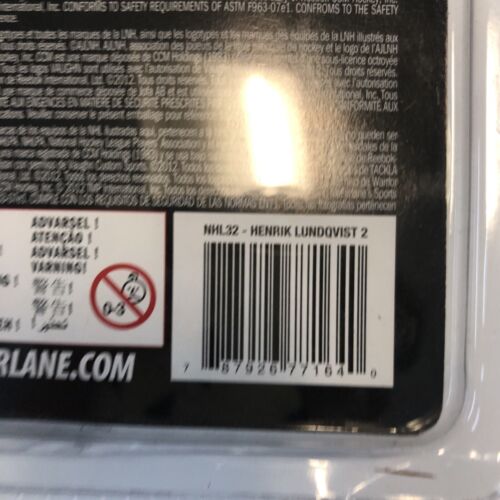 Henrik Lundqvist (2012) • Hockey Hall • New  McFarlane SP • NLPHA • NHL •NYR •