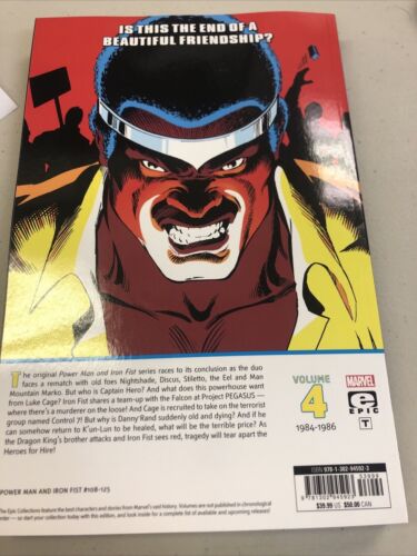 Epic Collection Power And Iron Fist Vol.4 Hardball (2022) Marvel TPB SC Priest