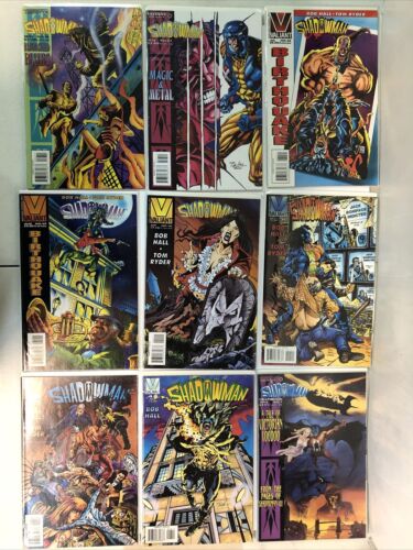 Shadowman (1994) Starter Consequential Set # 0-1-43 & Yearbook # 1 (VF/NM)